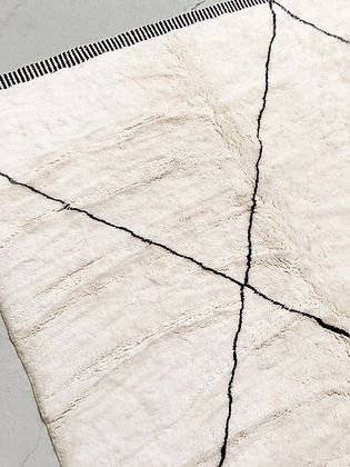 Classic Diamond Modern contemporary design Beni Ourain Berber area Moroccan Mrirt 8x10 rugs | wool handmade Moroccan 9x12 rugs - Africancreates