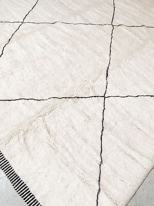 Classic Diamond Modern contemporary design Beni Ourain Berber area Moroccan Mrirt 8x10 rugs | wool handmade Moroccan 9x12 rugs - Africancreates