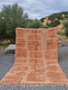 Dusty Rose Pink Tufted Handmade Moroccan Rug - Custom Living Room Area Beni Rugs - Africancreates