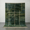 Green Handmade Moroccan Rug - Custom Living Room Area Beni Rugs - Africancreates