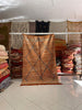 Handcrafted Vintage Moroccan Rug – Berber Orange wool Rugs for living room (5.1x8.2 ft) - Africancreates