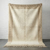 Handwoven Natural Wool Beni Ourain Rug – Cream Taupe Shag Area Carpet - Africancreates