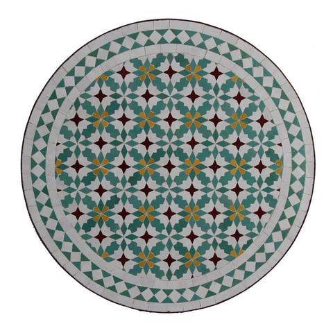 Moroccan mosaic table | Bistro table |Mint Arabic Table | Tea table | Blue Oriental table |moroccan table design