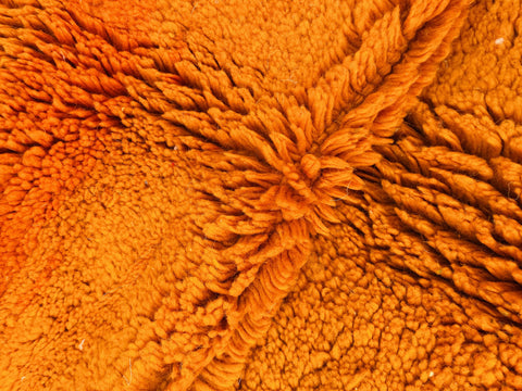 Moroccan Rug, Handmade beni Rug Authentic Moroccan Rug, orange Wool Rug, Sheep Wool Rug, Bohemian Rug,Beni ourain  rug Area rug, Morocco rug