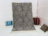 Moroccan Berber rug - Vintage Beni ourain rug - Morrocan berber rug - Morocco area rug - handmade rug - Genuine lamb wool - Berber wool rug