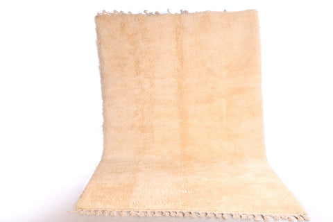 Moroccan Beniourain Rug 6.5 ft X 9.7 ft - Beni Rug White carpet - Living Room Rug - Bohemian Berber Rug - Handmade Wool Rug