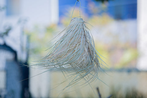 Suspension paille - fibres naturelles - Bohème