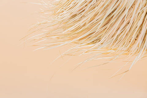 Suspension paille - fibres naturelles - Bohème