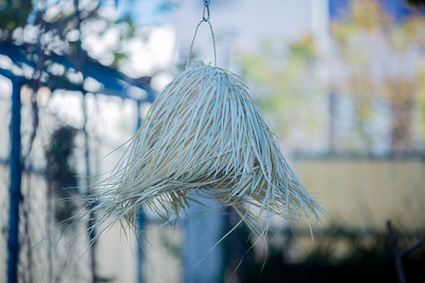 Suspension paille - fibres naturelles - Bohème