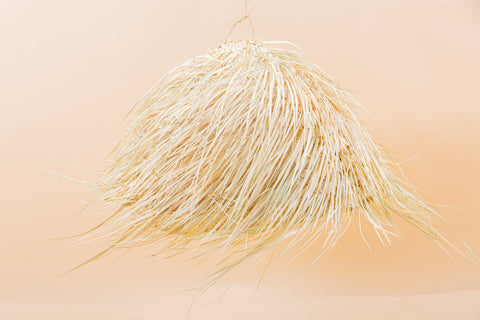 Suspension paille - fibres naturelles - Bohème