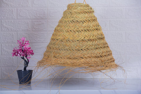 Suspension tube doum à franges