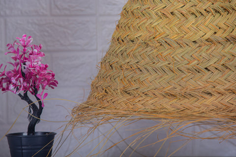 Suspension tube doum à franges