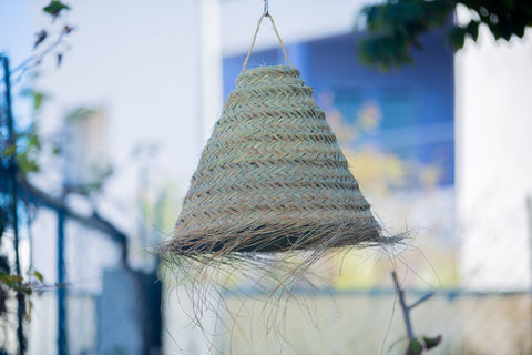 Suspension tube doum à franges