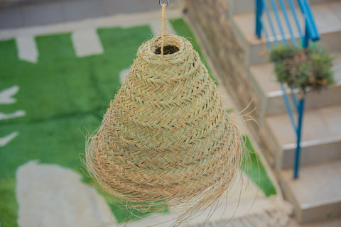 Suspension tube doum à franges