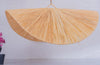 Nouveau style la vague lustre lampe marocaine fait main rotin Suspension en osier naturel, suspension doum ajourée