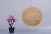 Suspension boule en dentelle de raphia Abat-jour en dentelle