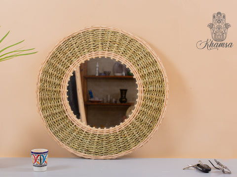 Miroir marocain, déco bohème fait main