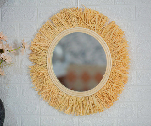 Miroir Raphia