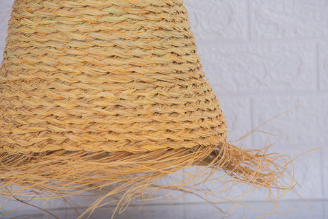 Suspension tube doum à franges