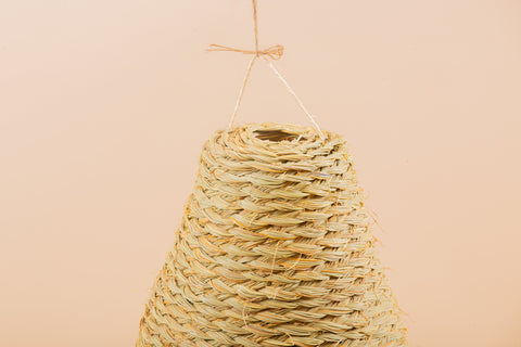 Suspension tube doum à franges