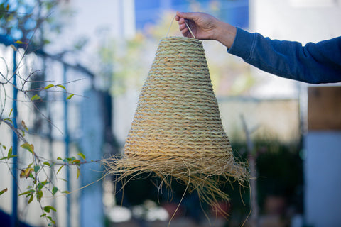 Suspension tube doum à franges