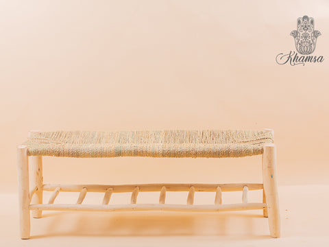 Banc en bois avec rangement intégré - Idéal pour une organisation efficace
