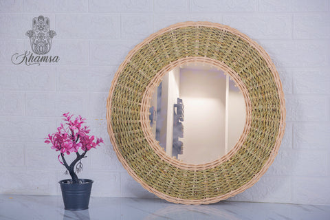 Miroir marocain, déco bohème fait main