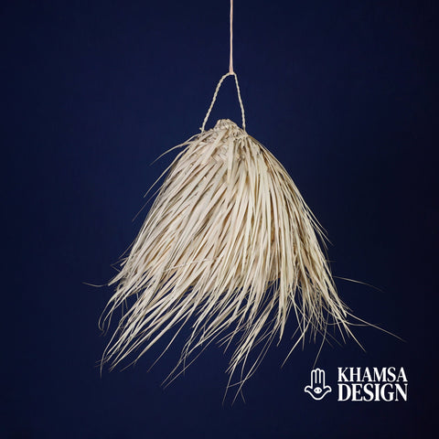 Suspension paille - fibres naturelles - Bohème