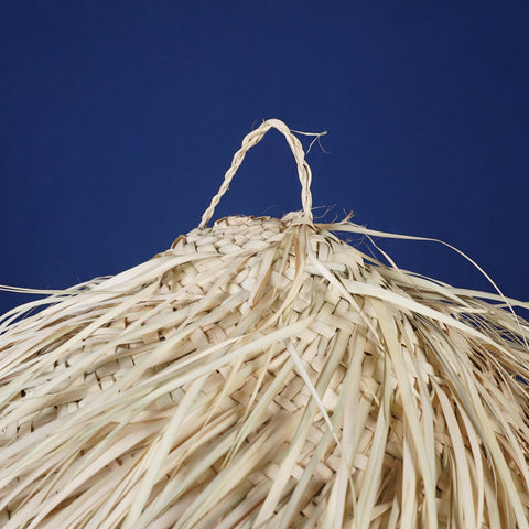 Suspension paille - fibres naturelles - Bohème