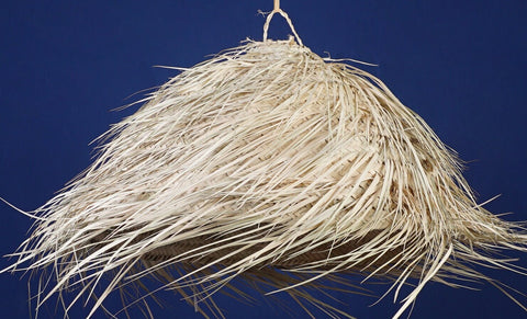 Suspension paille - fibres naturelles - Bohème