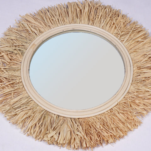 Miroir Raphia