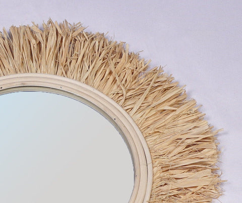 Miroir Raphia