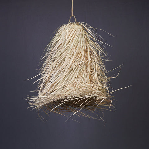 Suspension paille - fibres naturelles - Bohème