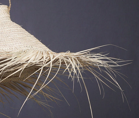 Suspension paille - fibres naturelles - Bohème