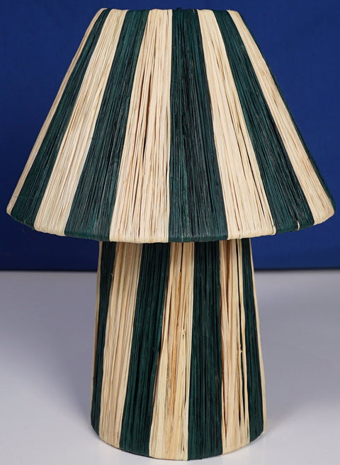 Lampe en raphia Lampe en raphia naturel, abat-jour en raphia, ABAT-JOUR DE TABLE Marocain fait main en rotin, abat-jour en osier, paille
