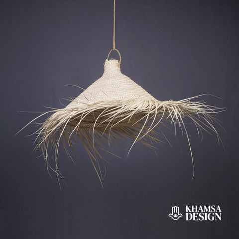 Suspension paille - fibres naturelles - Bohème