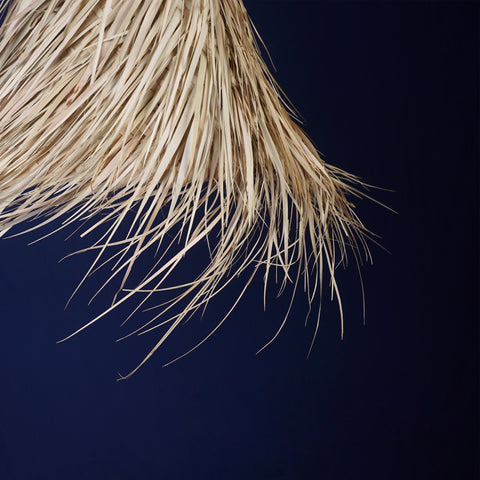 Suspension paille - fibres naturelles - Bohème