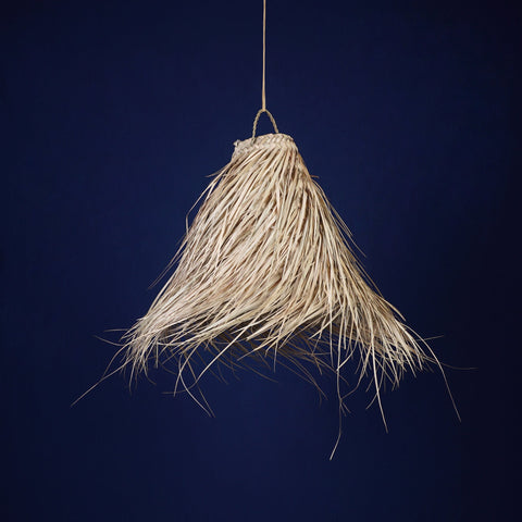 Suspension paille - fibres naturelles - Bohème