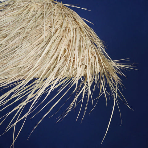 Suspension paille - fibres naturelles - Bohème