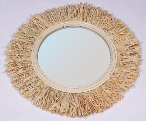 Miroir Raphia