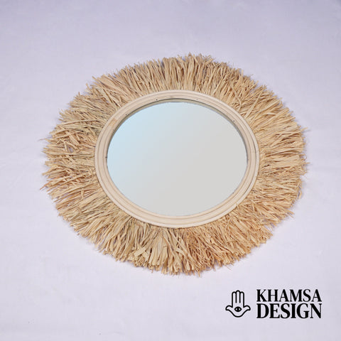 Miroir Raphia