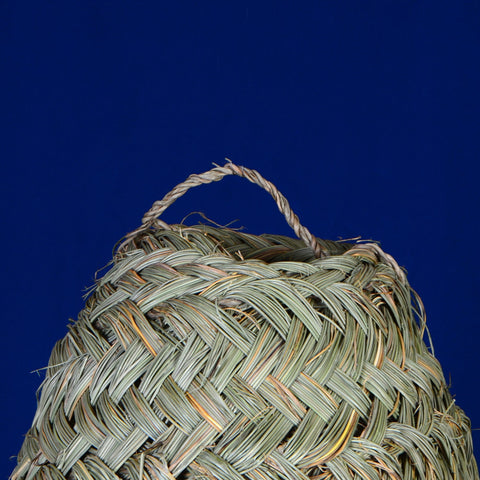 Petite suspension doum à franges Ø30cm