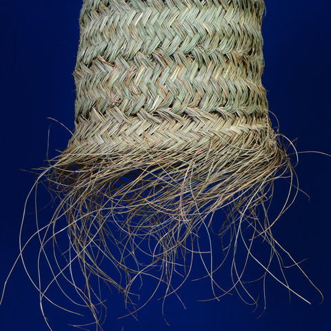 Suspension tube doum à franges Ø30cm