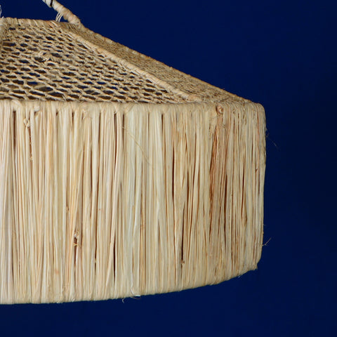 Suspension en raphia - Parasol