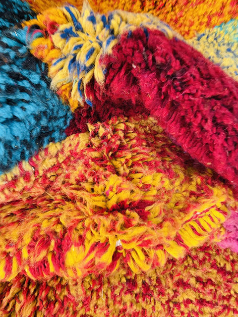 Moroccan Rug, Handmade beni Rug Authentic Moroccan Rug, orange Wool Rug, Sheep Wool Rug, Bohemian Rug,Beni ourain  rug Area rug, Morocco rug