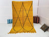 Moroccan Berber rug - Vintage Beni ourain rug - Morrocan berber rug - Morocco area rug - handmade rug - Genuine lamb wool - Berber wool rug