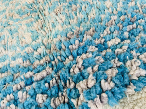 Moroccan Rug, Handmade beni Rug, Authentic Moroccan Rug, Abstract Berber Rug, bleu red Wool Rug, Sheep Wool Rug, Bohemian,Beni ourain  rug