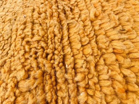 Moroccan Rug, Handmade beni Rug Authentic Moroccan Rug, yellow Wool Rug, Sheep Wool Rug, Bohemian Rug,Beni ourain  rug Area rug, Morocco rug