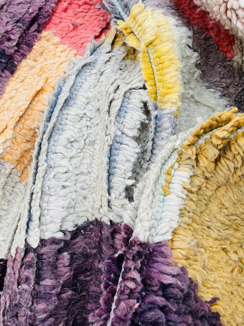 Moroccan Rug, Handmade beni Rug Authentic Moroccan Rug, orange Wool Rug, Sheep Wool Rug, Bohemian Rug,Beni ourain  rug Area rug, Morocco rug