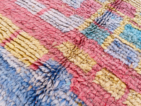 Moroccan Rug, Handmade beni Rug Authentic Moroccan Rug, yellow Wool Rug, Sheep Wool Rug, Bohemian Rug,Beni ourain  rug Area rug, Morocco rug